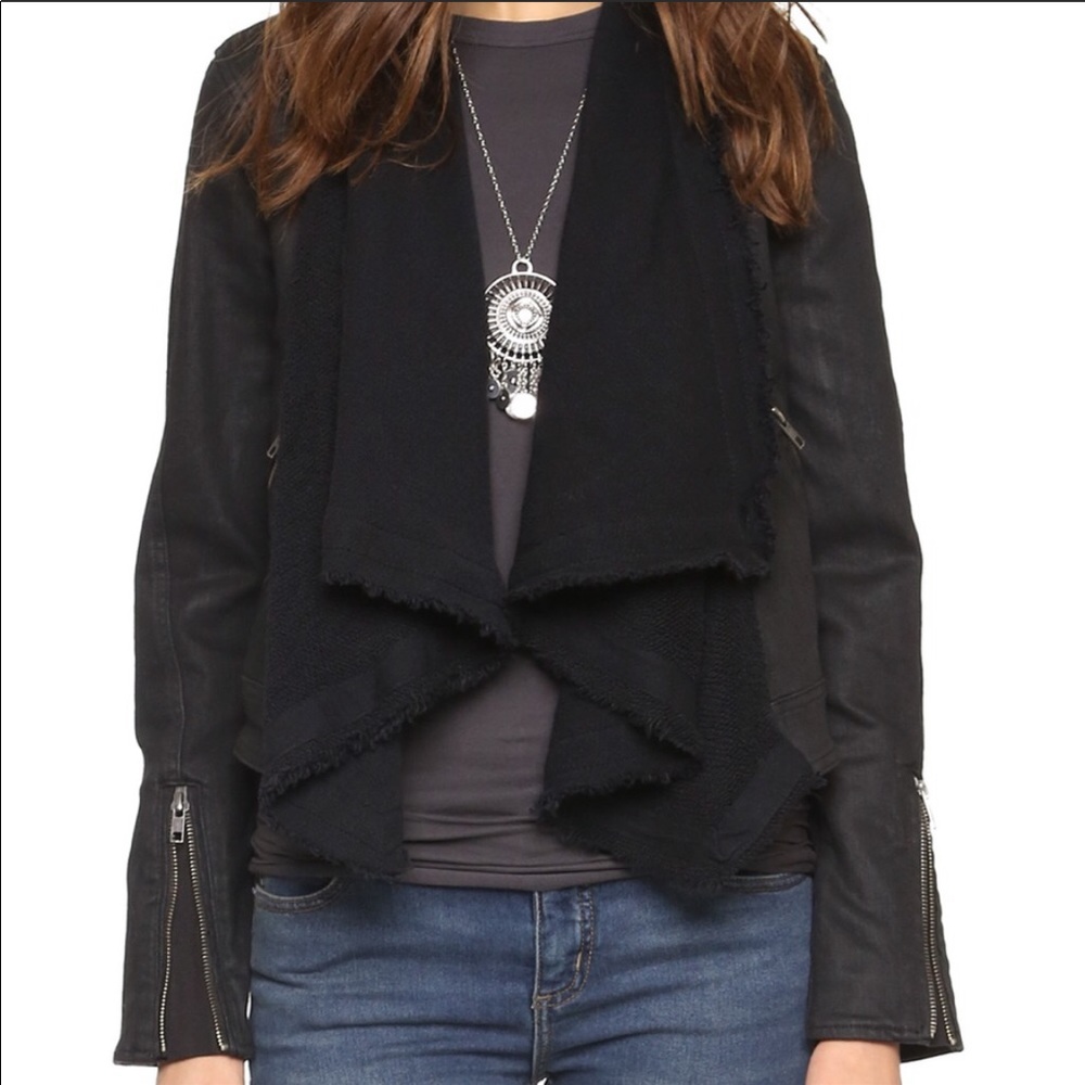 Free People Black Jacket